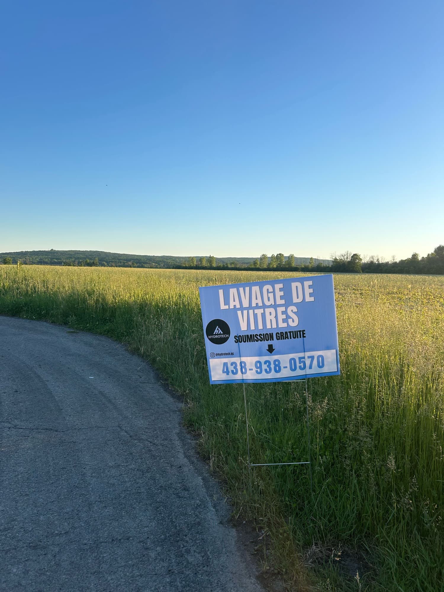 HydroTech — lavage de vitres Rigaud